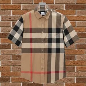 Burberry Short Sleeve Checkered Shirt